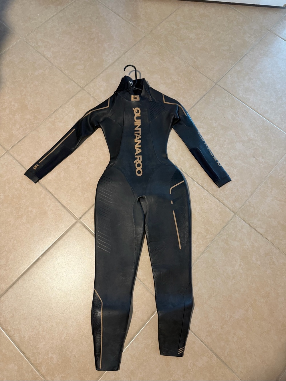 Women's Black Full-Body Swim One-Piece Wetsuit